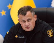 Здание ГСЧС в Киеве, повреждённое в результате российской атаки 24 мая