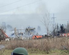 Взрыв в Макеевке. Фото: Telegram