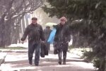 Снігопад. Фото: скріншот YouTube-відео