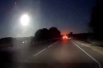 Падение метеорита. Фото: YouTube, скрин