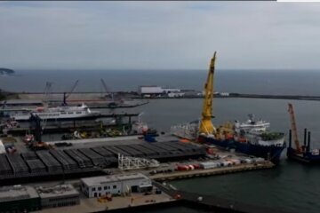 Строительство Северного потока-2. Фото: скирншот Youtube