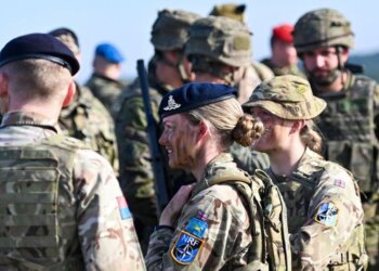 Військові навчання НАТО. Фото: EPA/UPG