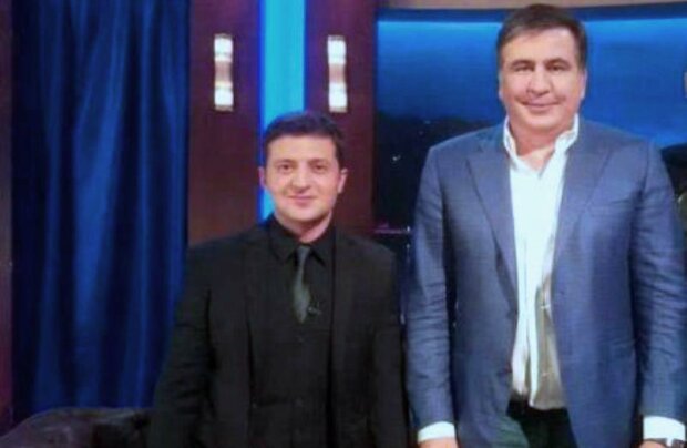 Зеленский и Саакашвили. Фото: Контракты