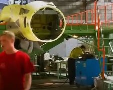 Російський завод з виробництва МІГів. Фото: скріншот YouTube-відео