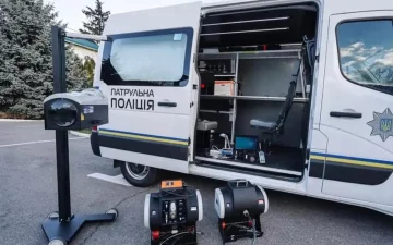 Спецлаборатория. Фото: patrol.police.gov.ua