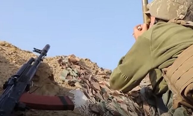 Військовослужбовець. Фото: скріншот YouTube-відео