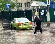 Наводнения в Украине. Фото: скрин youtube