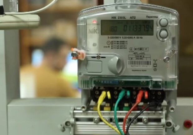 Электрический счетчик. Фото: скриншот Youtube