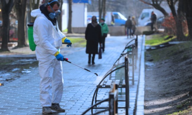 Дезинфекция. Фото: Еспресо.TV