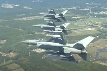 Винищувачі F-16. Фото: скріншот YouTube-відео