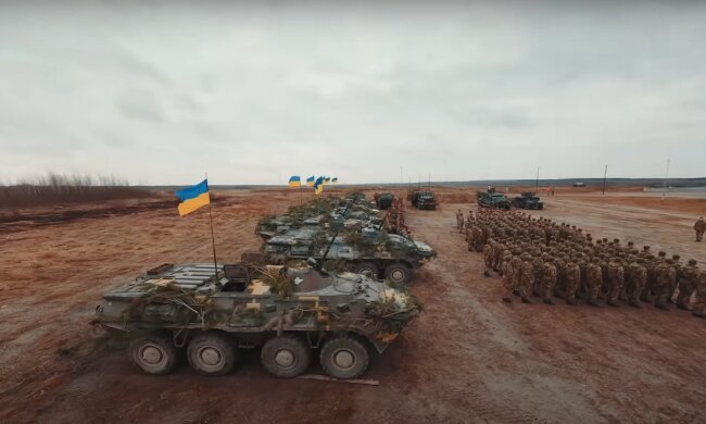 Украинские военные. Фото: YouTube, скрин
