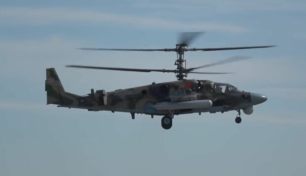 Вертолет Ка-52. Фото: скриншот YouTube-видео