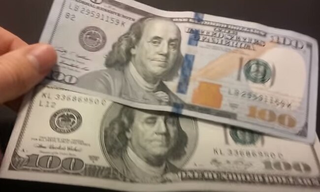 Долари. Фото: скріншот YouTube-відео