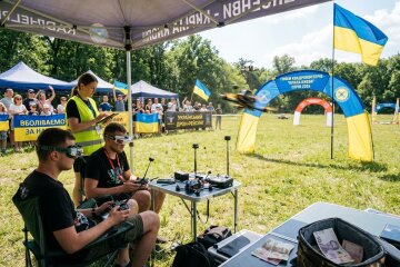FPV дрон-рейсинг технологічний спорт Київщина змагання