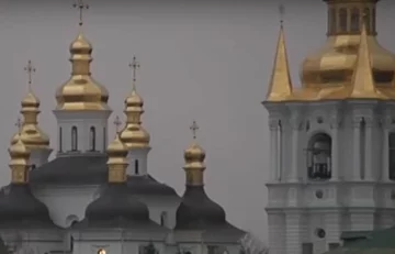 Временно прекратились богослужения. Фото: скриншот YouTube