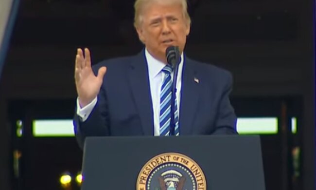 Дональд Трамп. Фото: скриншот YouTube-видео