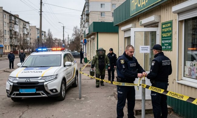 поліція затримання граната магазин Чернігівщина