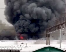 Пожежа на росії. Фото: YouTube, скрін