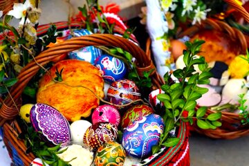 Пасха, пасхальная корзина. Фото: YouTube