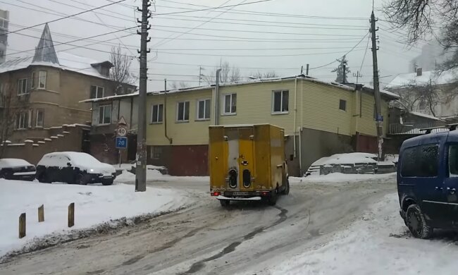 Гололед. Фото: скриншот YouTube-видео