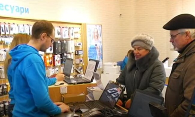 Магазин "Киевстар". Фото: скриншот Youtube-видео