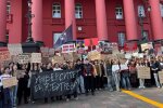 «Відсторонити Бугрова!»: як у Києві проходила масштабна акція студентського самоврядування