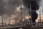 Пожар на подстанции. Фото: скриншот YouTube-видео
