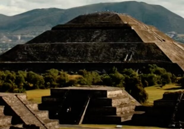 Древний город Теотиуакан. Фото: скриншот YouTube