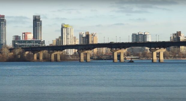 Мост Пантона в Киеве