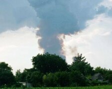 Взрыв в Новой Каховке. Фото: Telegram