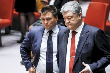 Павел Климкин и Петр Порошенко