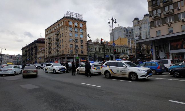 ДТП в Киеве, фото - Telegram-канал Виктора Далюка