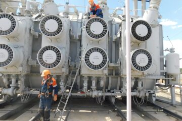 Ремонт ЛЕП. Фото: Telegram