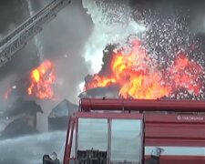 Пожарная в Украине. Фото: YouTube, скрин