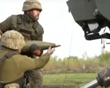Украинские военные, скриншот из YouTube