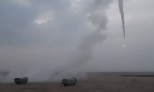 Запуск ракет. Фото: скріншот YouTube-відео