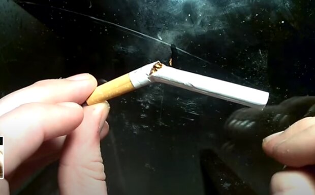 Сигареты: Скриншот YouTube