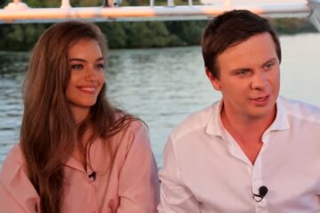 Діма Комаров та Олександра Кучеренко. Фото: скріншот YouTube-відео