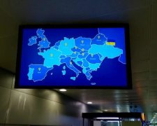 Скандал в аэропорту «Борисполь»: На табло крутили Украину без Крыма