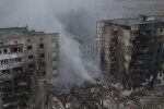Разрушенные дома в Бородянке. Фото: скриншот YouTube-видео