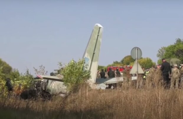 Авиакатастрофа под Харьковом. Фото: скриншот видео
