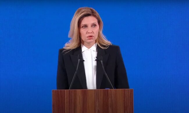 Елена Зеленская. Фото: YouTube, скрин