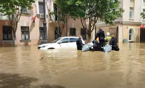 Потоп. Фото: скриншот YouTube-видео