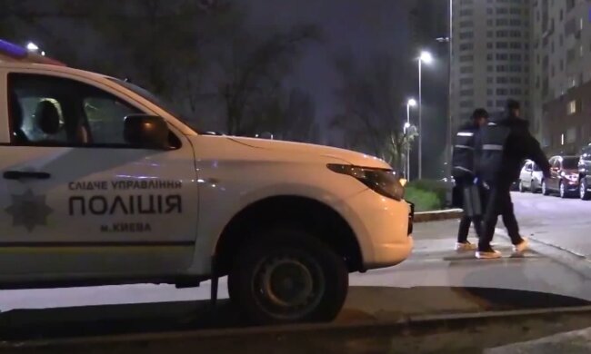 Полиция. Фото: скриншот Facebook-видео