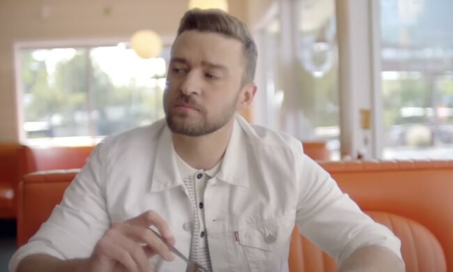 Джастін Тімберлейк, скріншот з YouTube