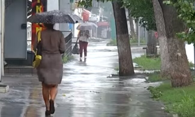 Похолодание и дождь. Фото: скриншот YouTube-видео