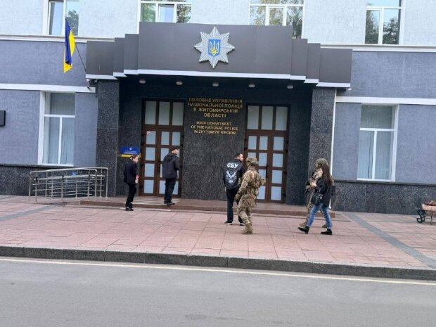 Следственные действия в управлении полиции 1