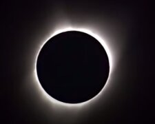 Солнечное затмение. Фото: скриншот YouTube-видео