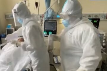 Вторая волна коронавируса в Украине. Фото: скриншот youtube