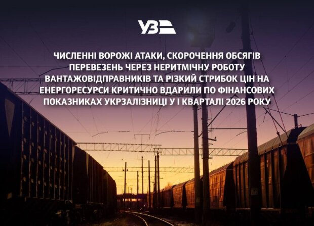Пошкоджена залізнична інфраструктура після ворожих атак